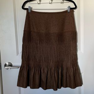 Oscar de la Renta Vintage Brown Skirt